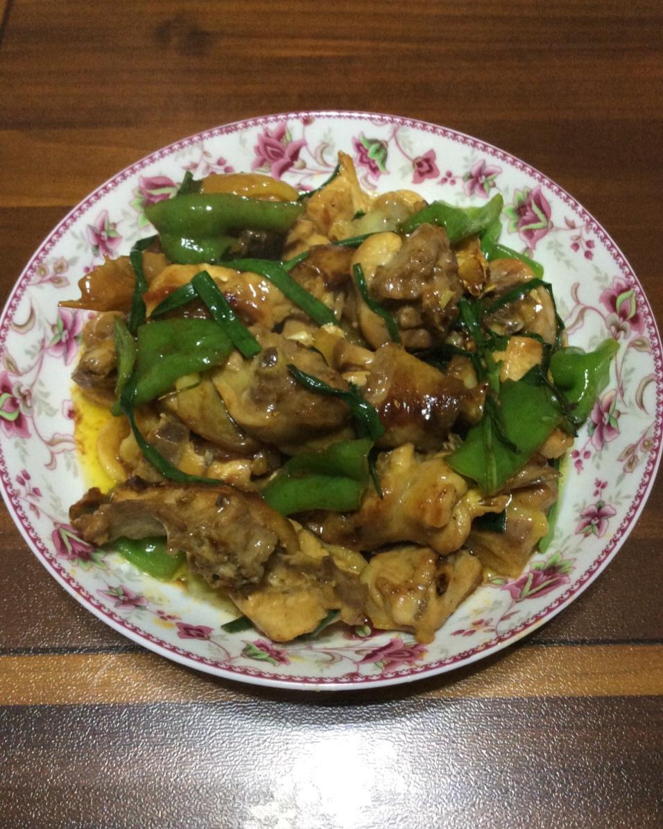 姜葱焗（炒）鸡