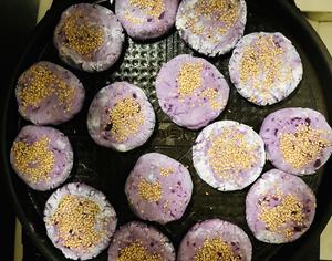 紫薯糯米饼的做法 步骤8