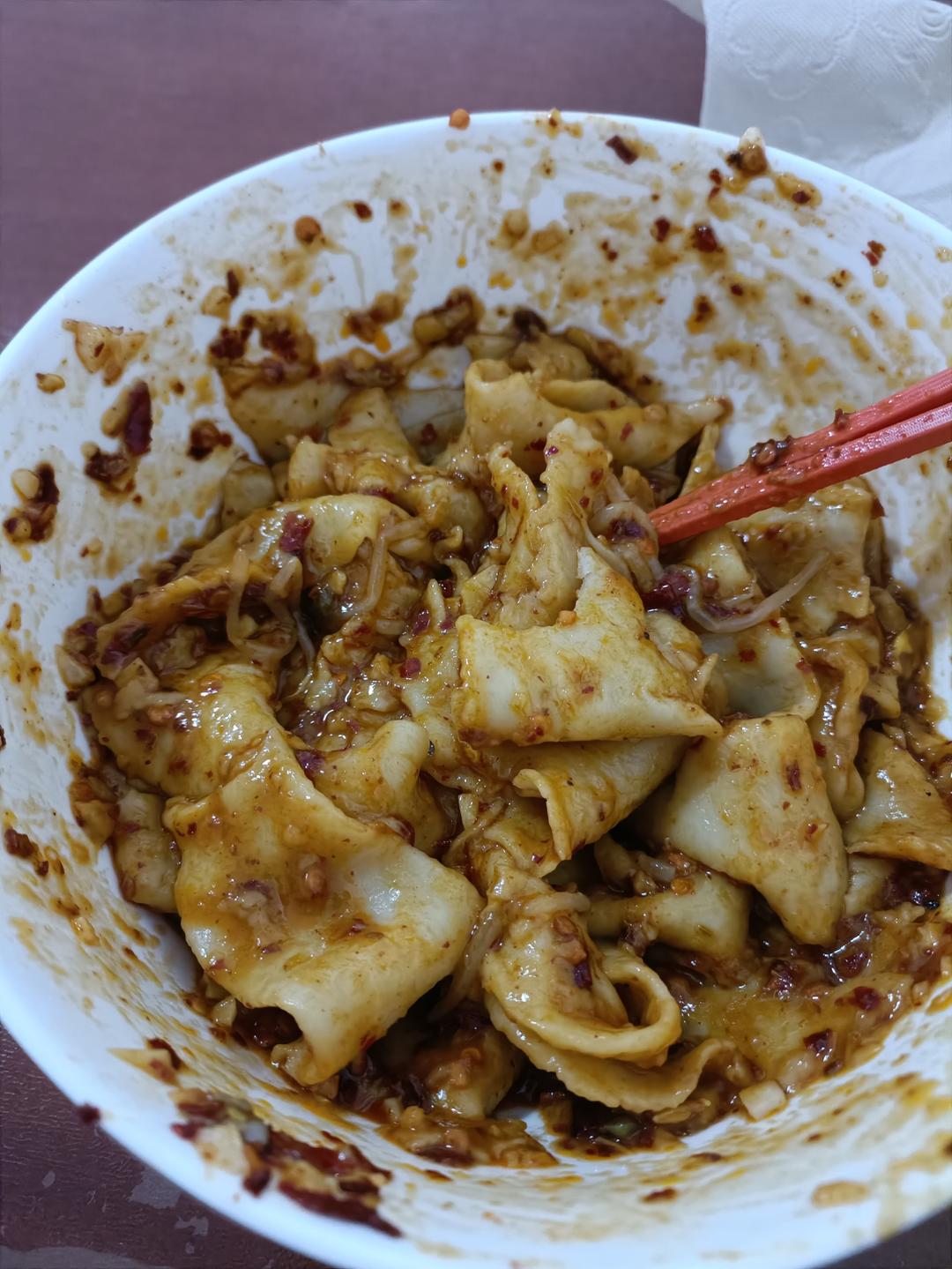 奶奶的手艺传承——快手油泼面