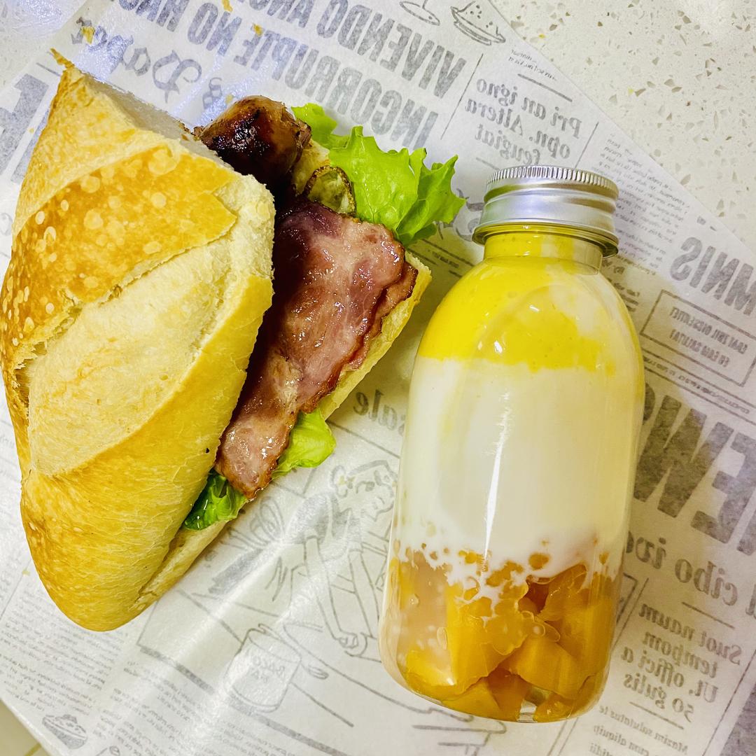 纯奶手撕吐司的做法 步骤1