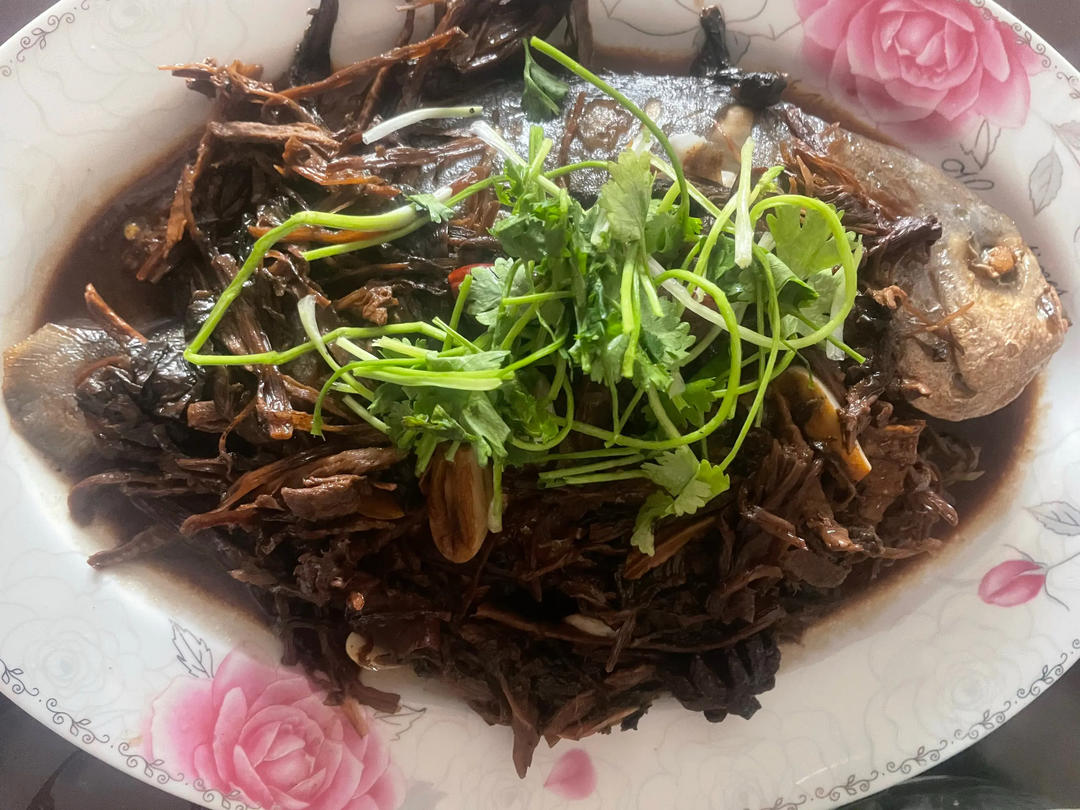 红烧金鲳鱼