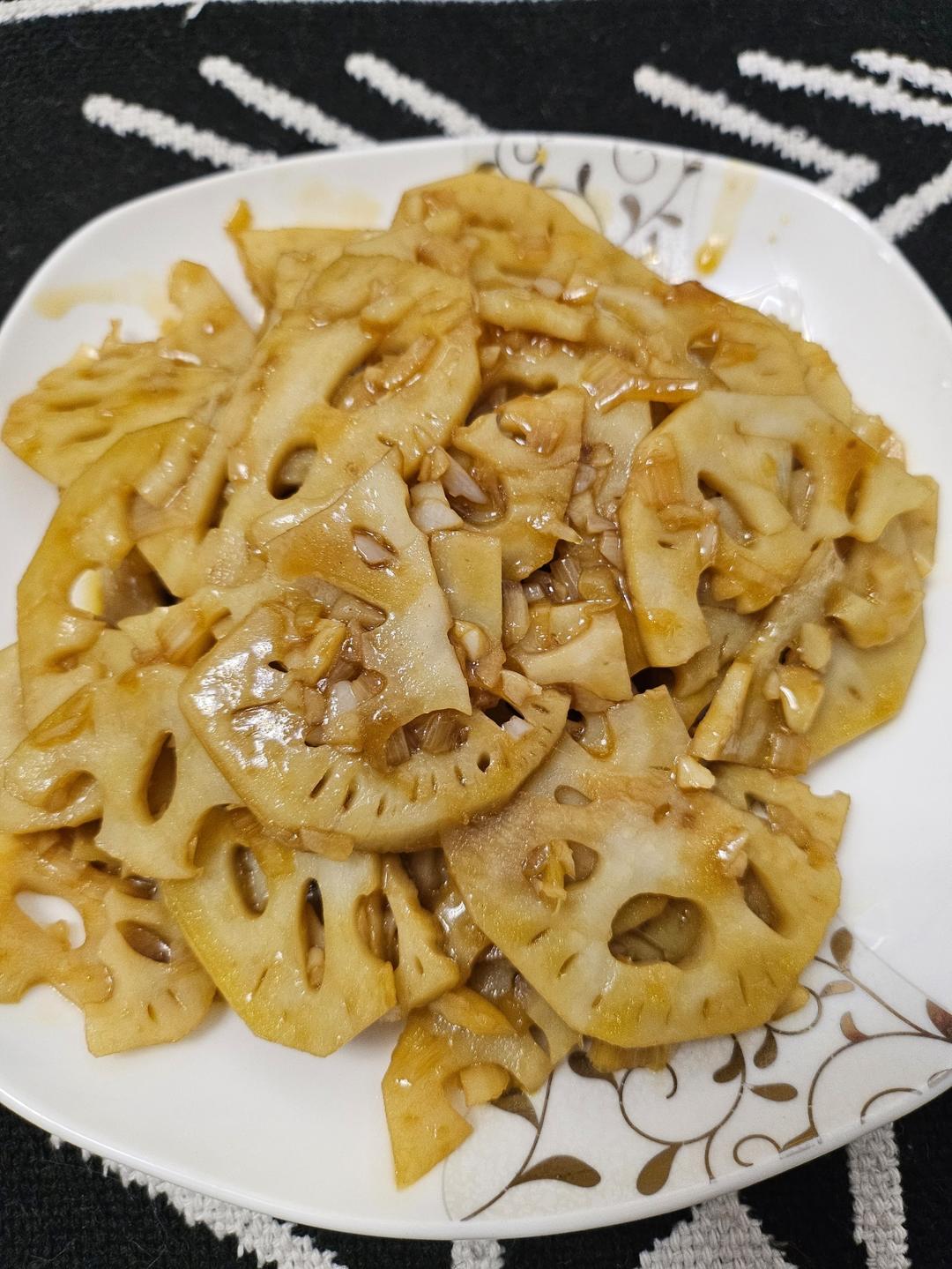 最简单味道惊艳的糖醋藕片