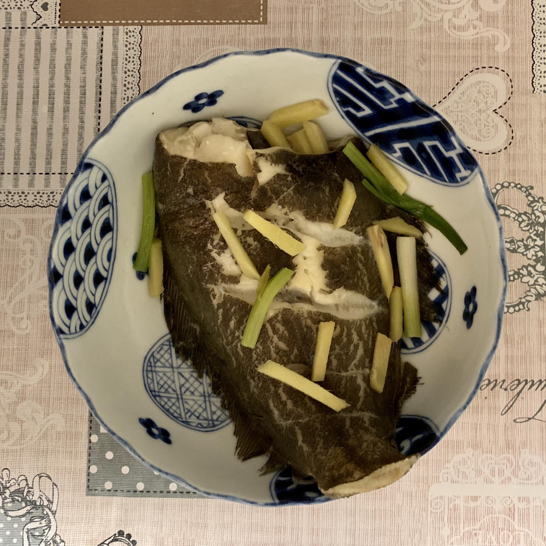 清蒸多宝鱼
