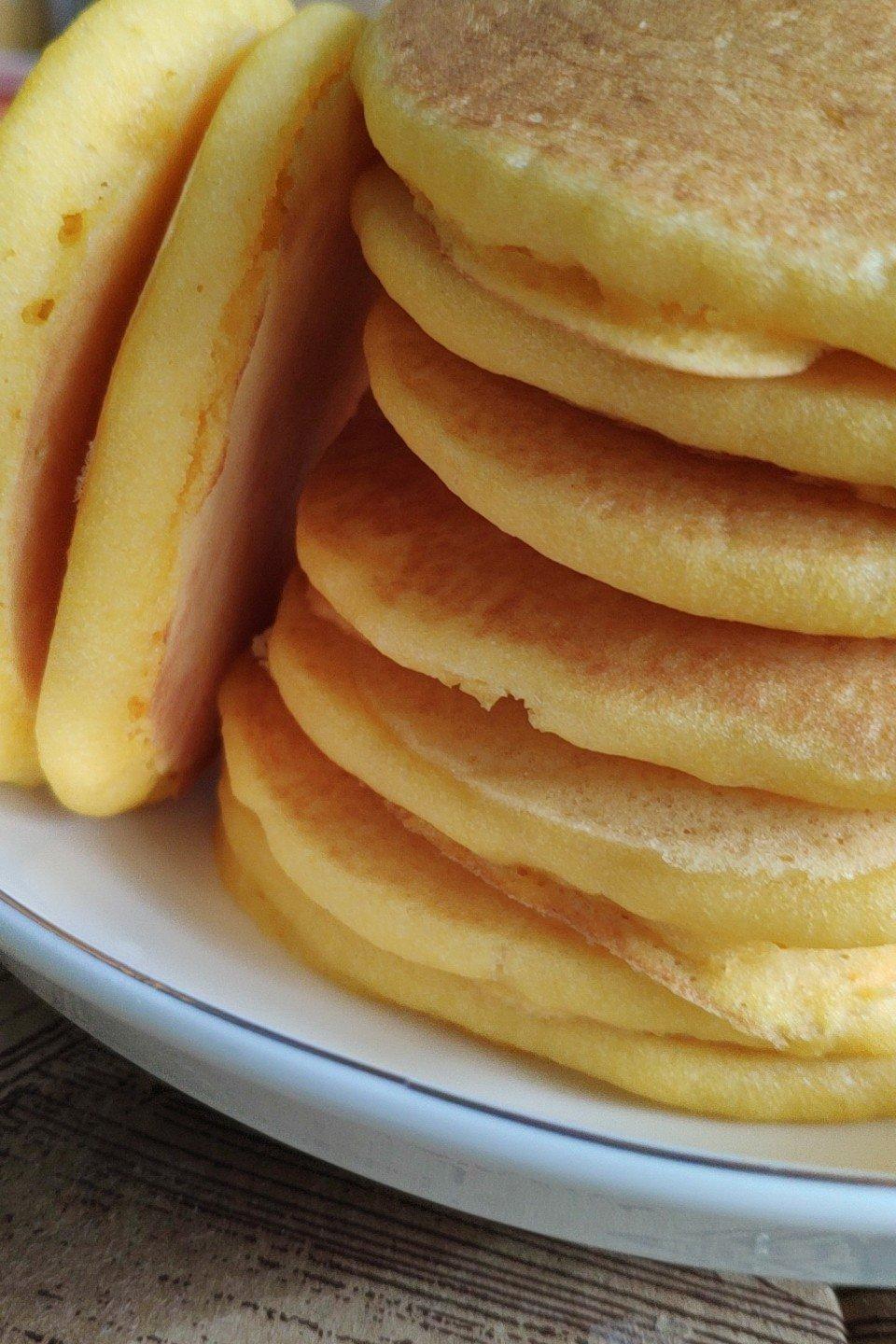 云轻1986做的软面玉米饼