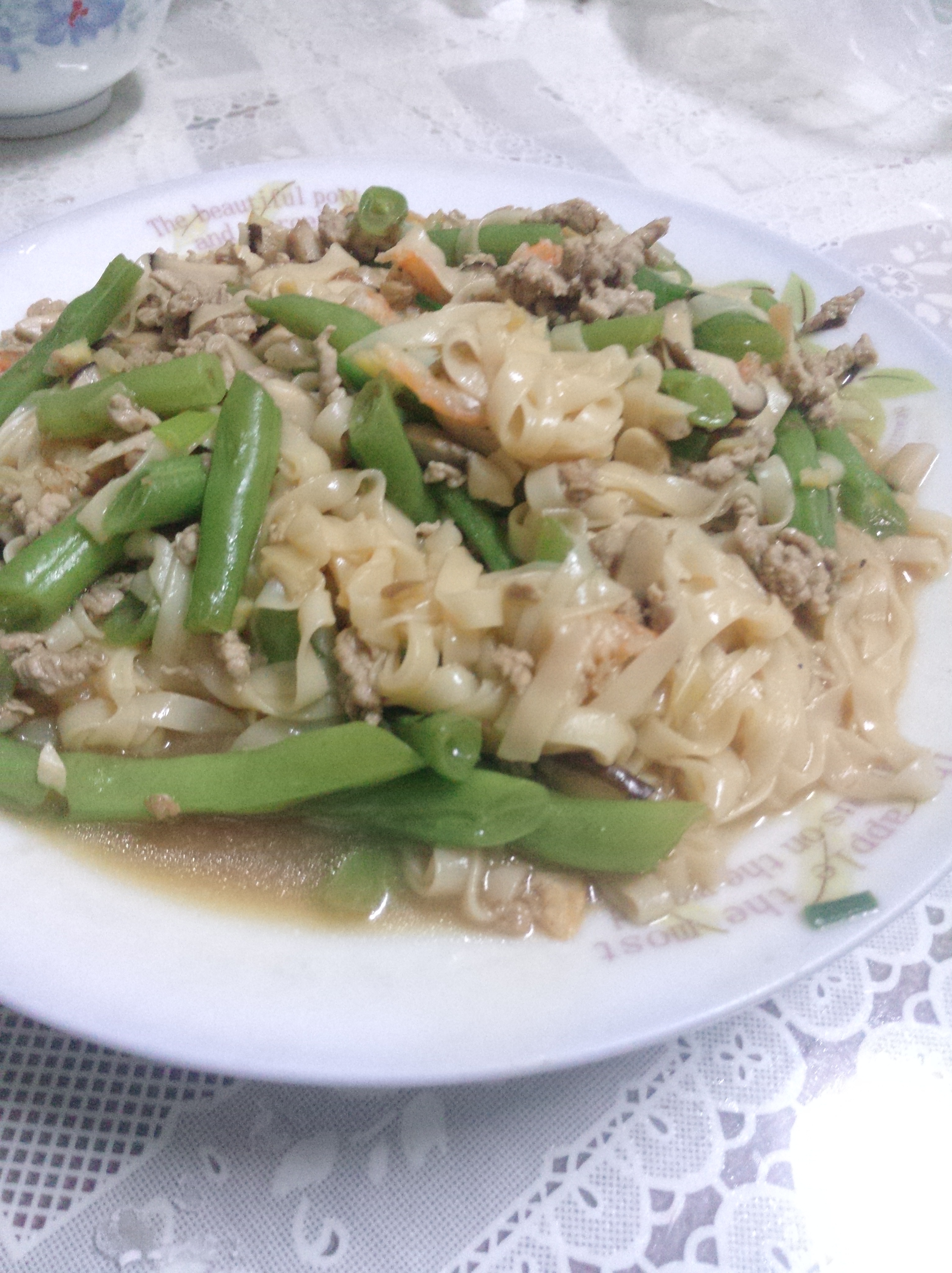 好做又好吃的扁豆焖面