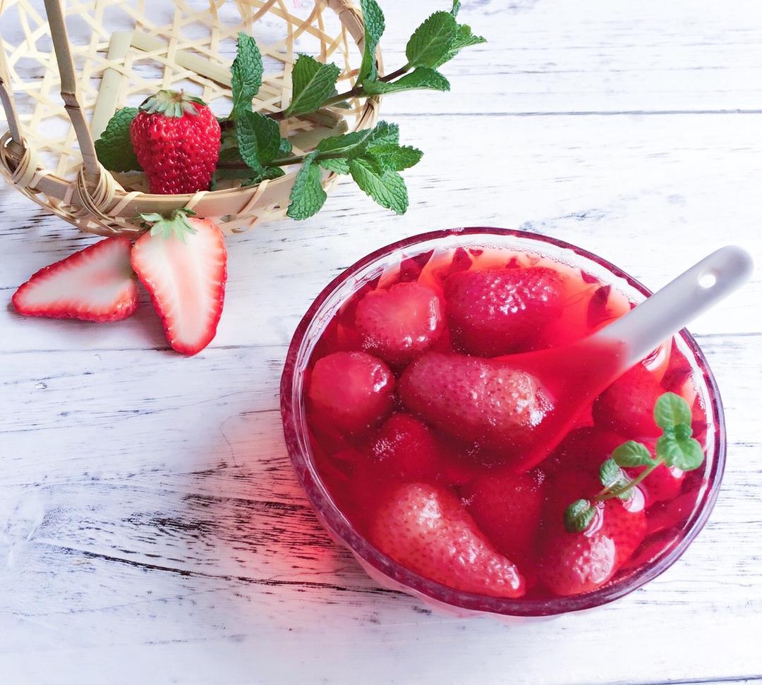 冰糖草莓（煮草莓）