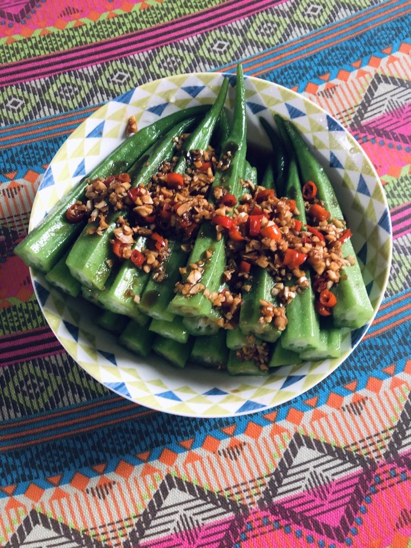 蒜蓉秋葵