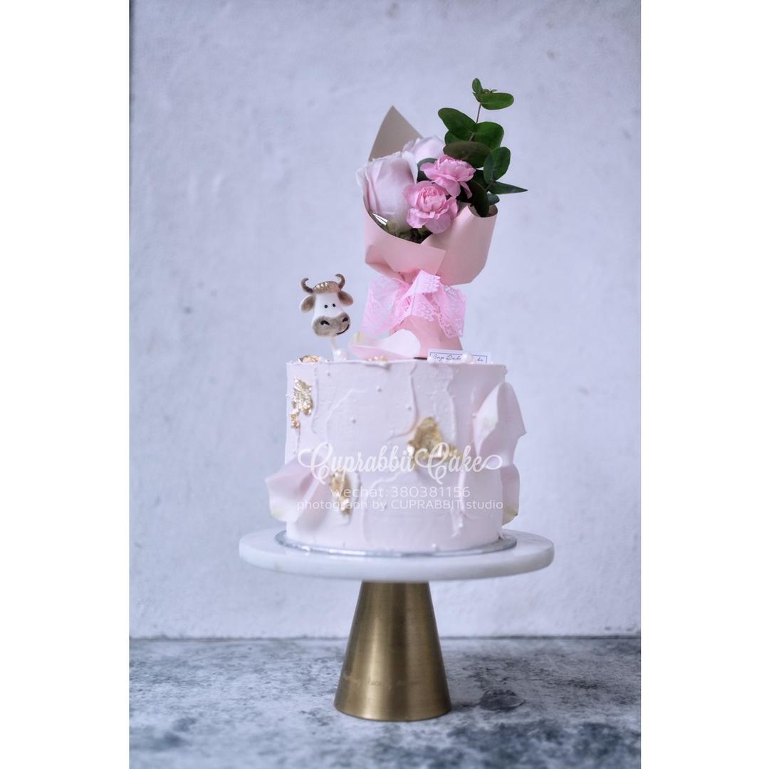 bunny酱紫的奶油淋面蛋糕