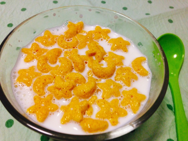 媛小仙做的脆谷乐儿童谷物早餐