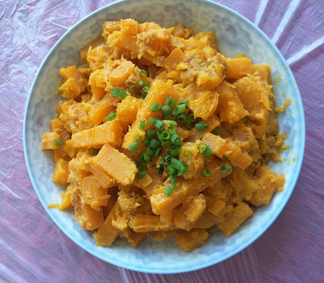 👉🏻不油炸也能做🉐咸蛋黄焗南瓜👈🏻