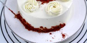 Red Velvet Cake 红丝绒蛋糕的做法 步骤31