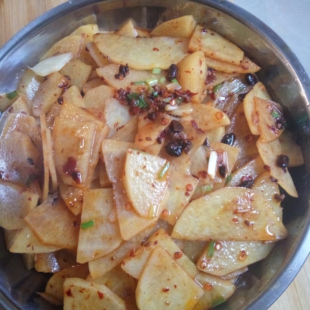 回锅土豆片（老干妈版）