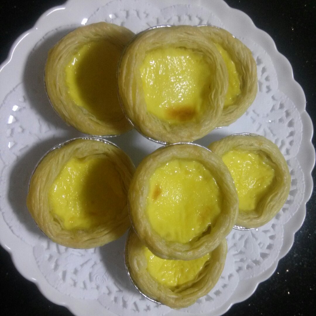 超完美味道超正的蛋挞配方，比KFC的还要嫩还要香~做过最好吃的蛋挞配方