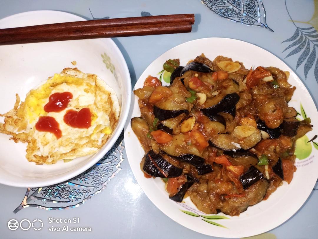 比饭馆好吃的烧茄子