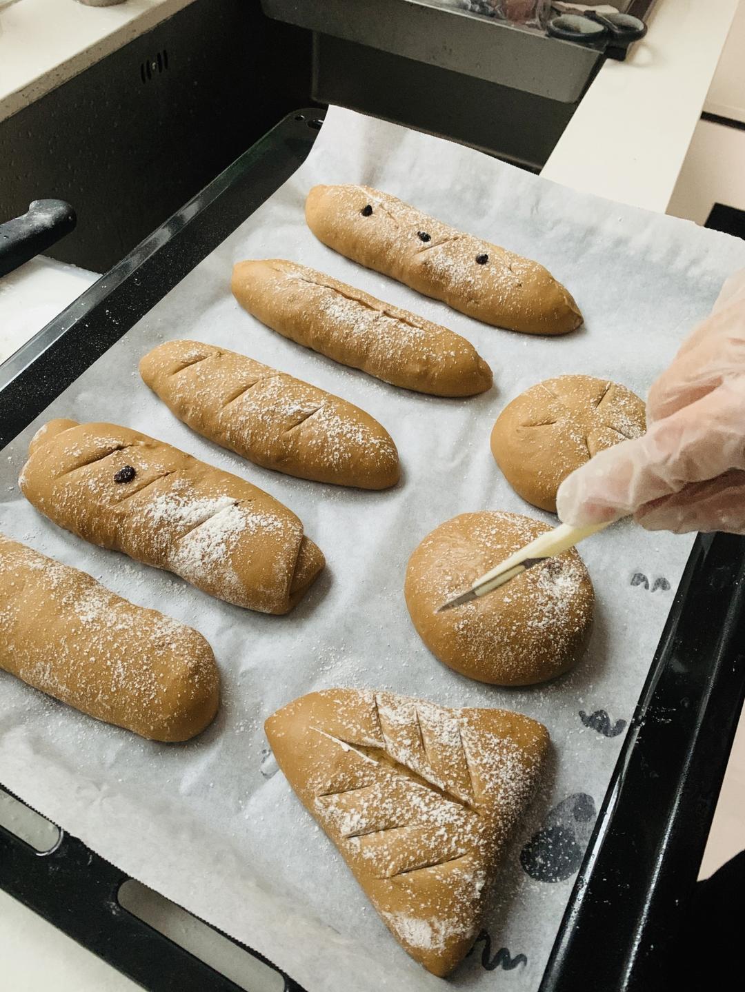 可可麻薯坚果软欧