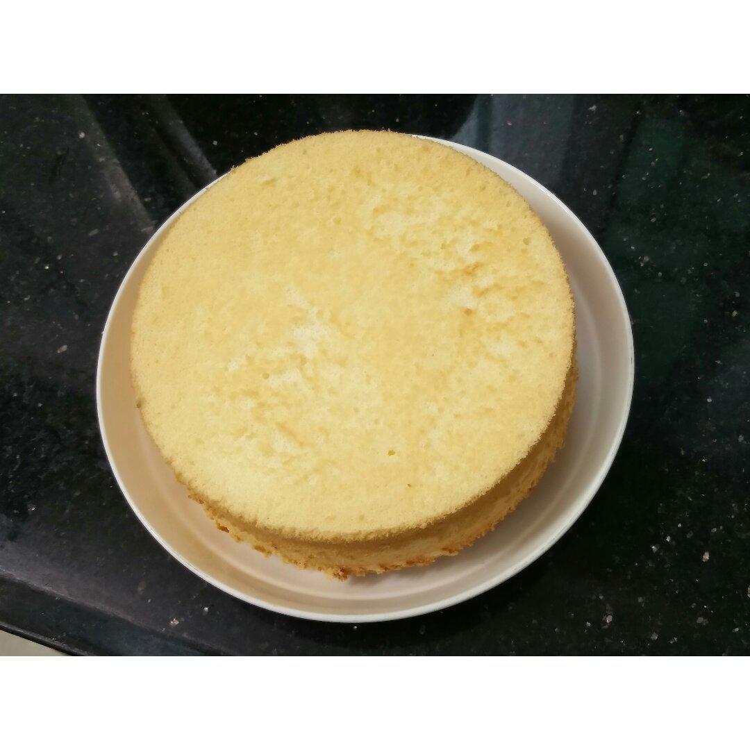 6寸戚风蛋糕（2蛋）