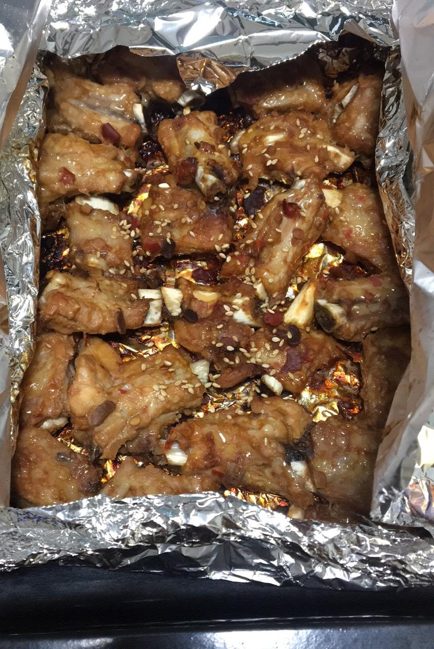 锡纸烤排骨