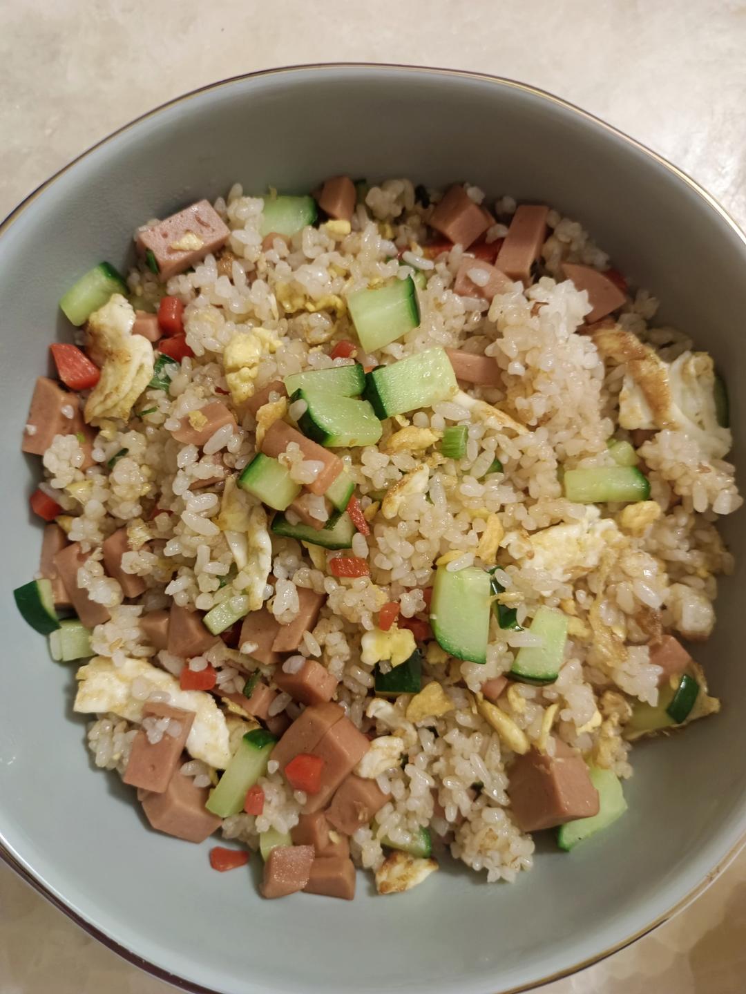 黄金家常炒米饭
