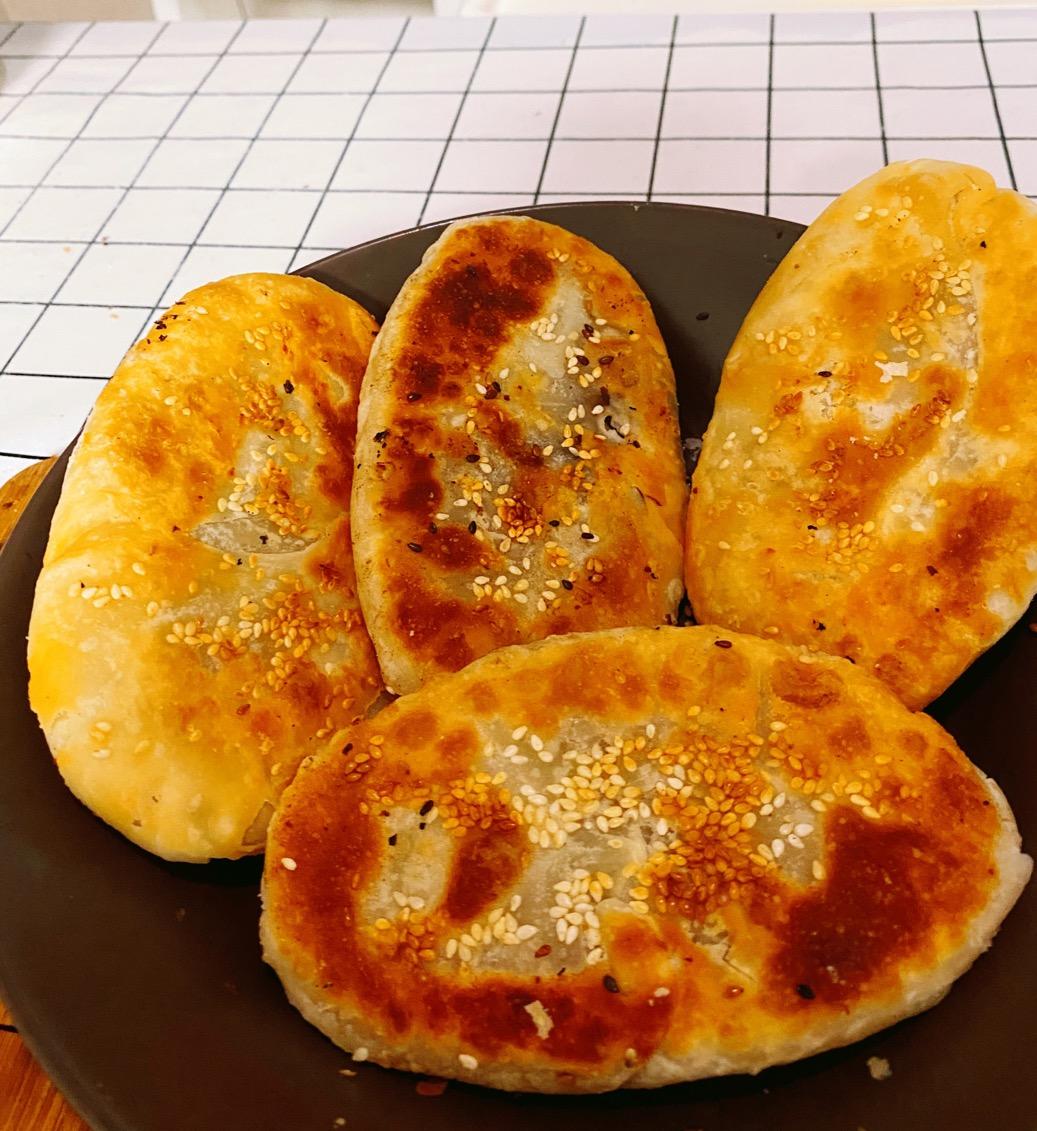 吃不够的糖酥饼 娃的最爱 家常红糖酥饼 酥到直掉渣 附细节视频详解