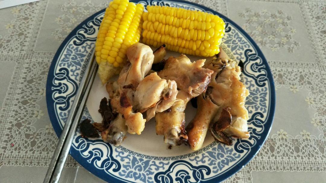 大口吃肉——超简单的焗鸡腿