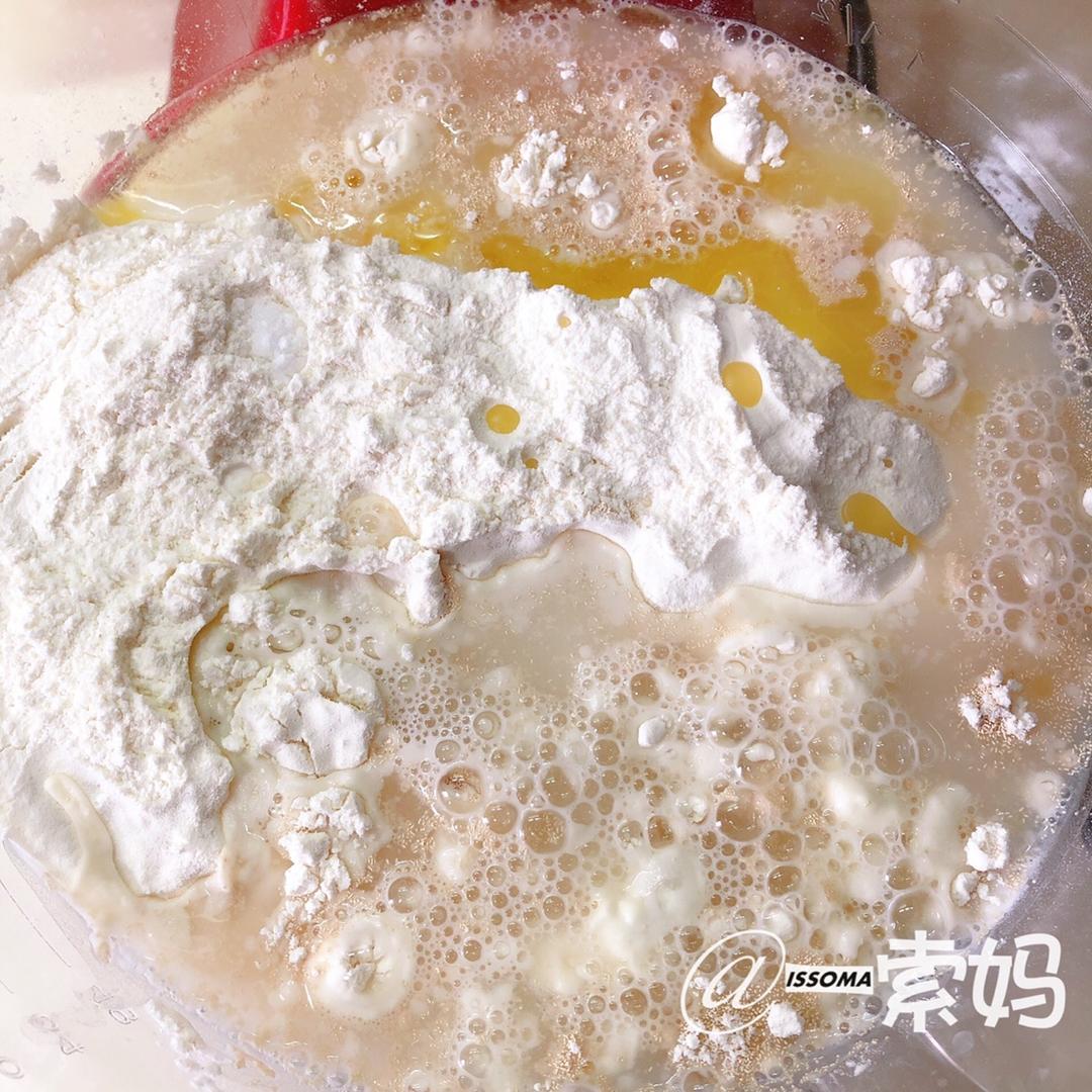 纯奶手撕吐司的做法 步骤1