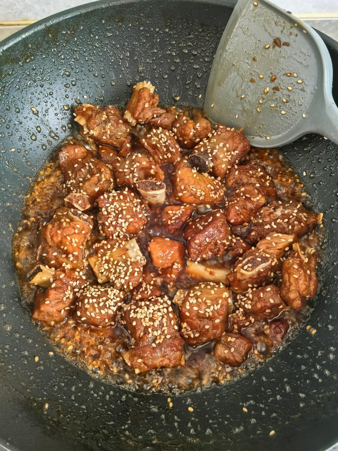 糖醋排骨/糖醋小排（不放油）（12345口诀做出正宗上海本帮）