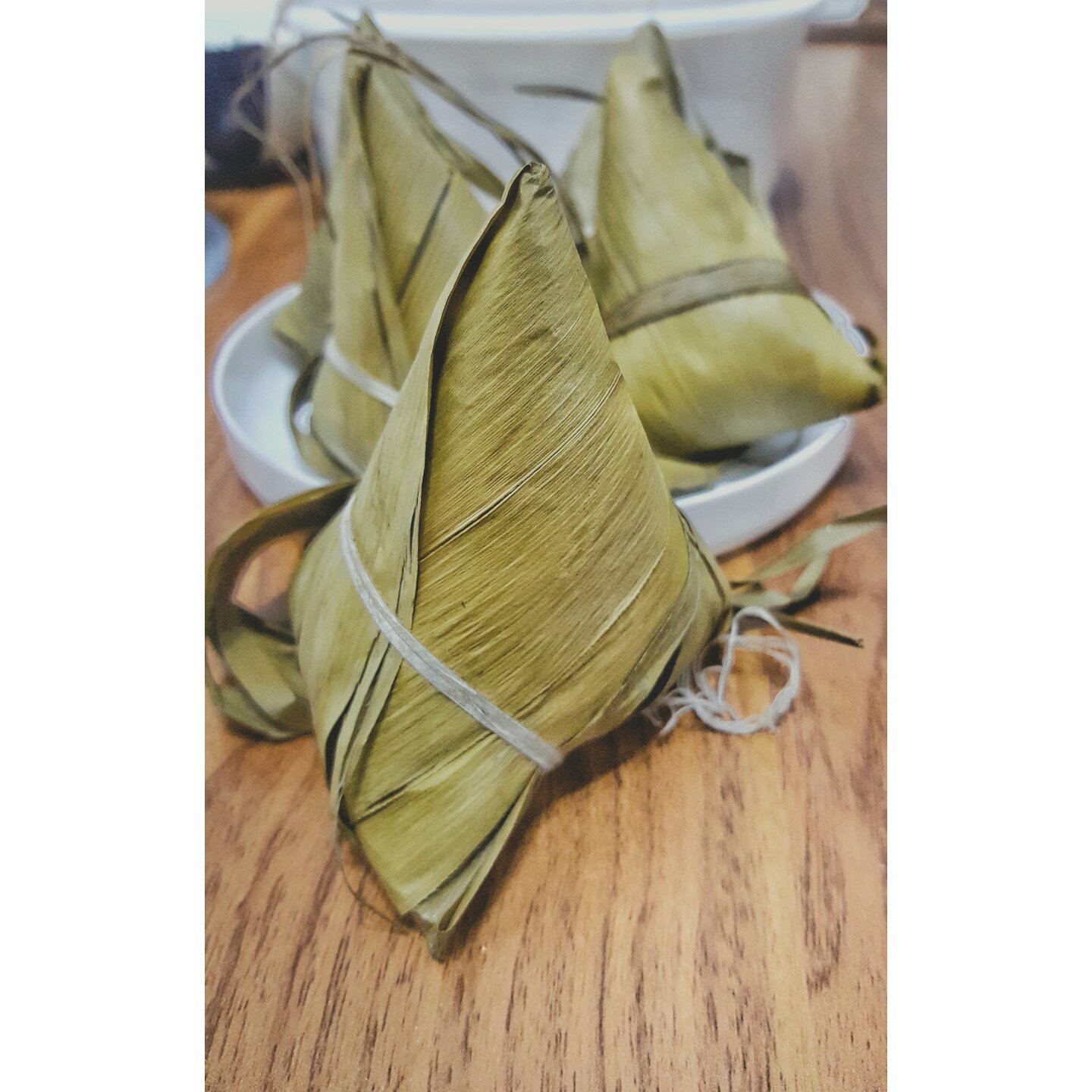 红豆蜜枣小脚粽