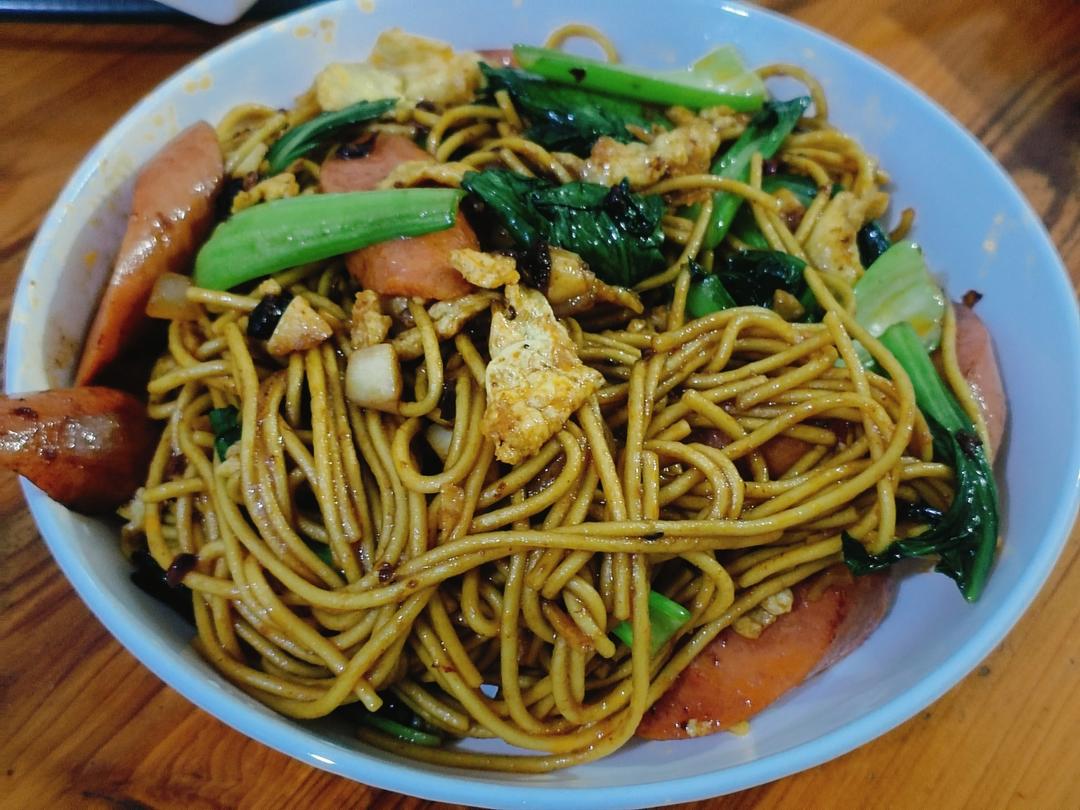 🍜最简单最好吃的家常炒面