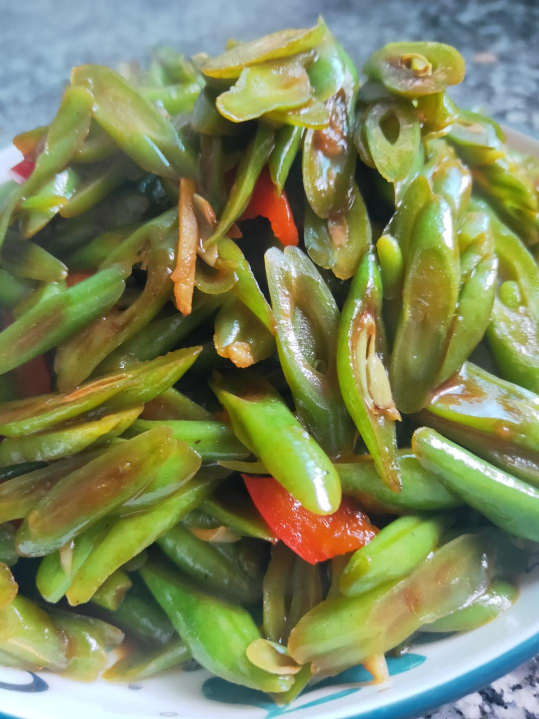 超级下饭的家常菜～清炒四季豆