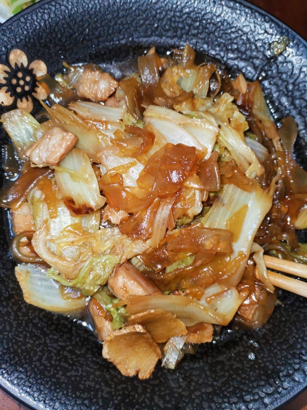 猪肉白菜炖粉条