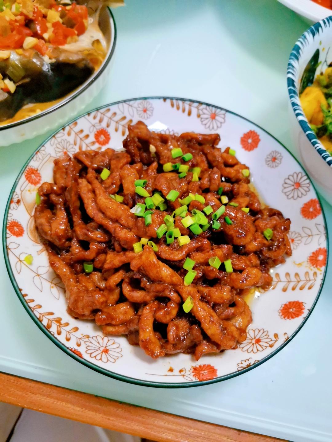 京酱肉丝