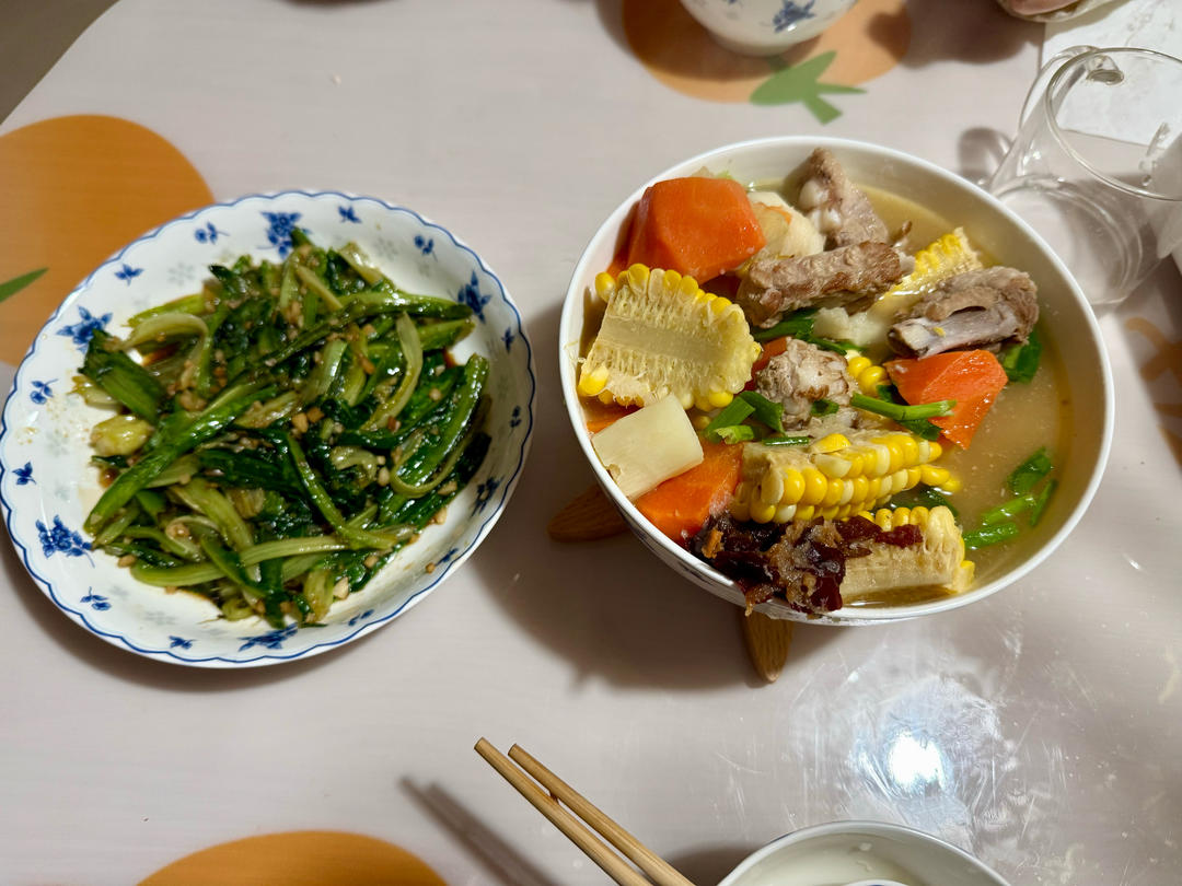 蒜蓉油麦菜（蚝油）