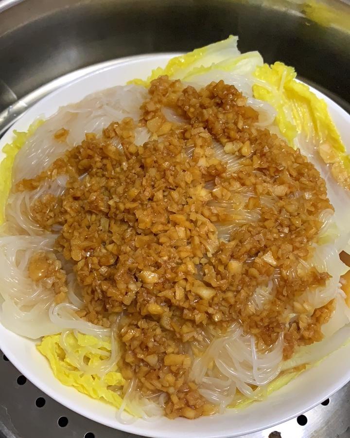 蒜蓉粉丝蒸娃娃菜