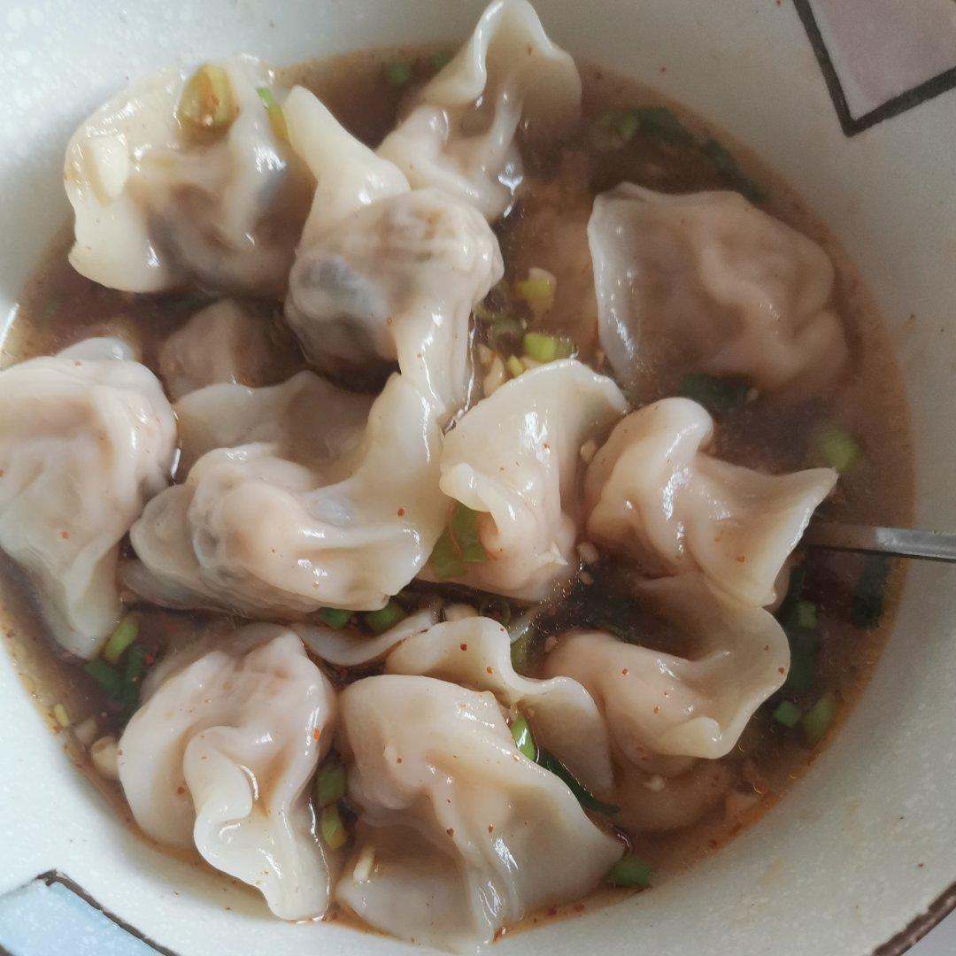 巨好吃酸爽的酸汤水饺