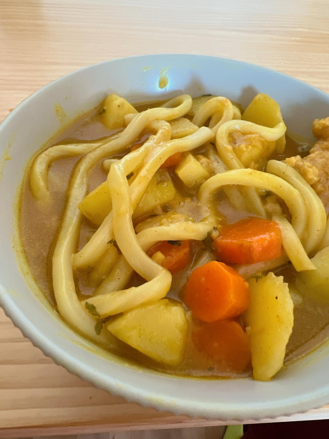 咖喱肥牛乌冬面