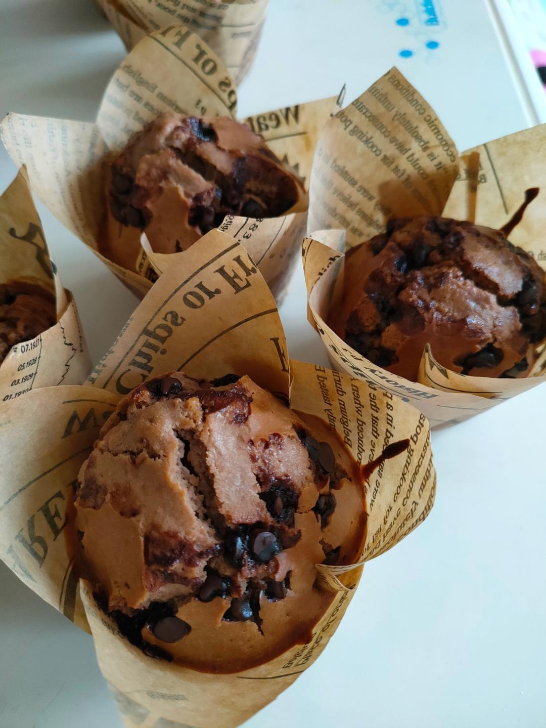 巧克力马芬纸杯蛋糕