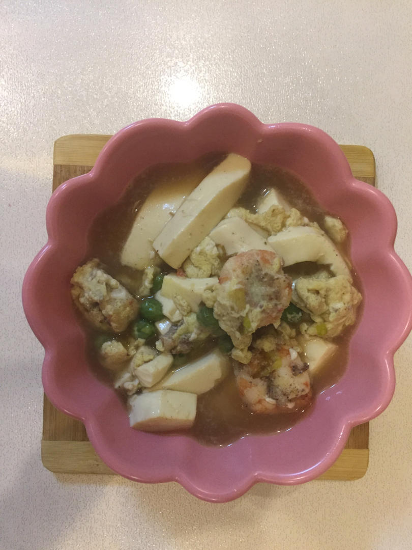 虾仁豆腐羹 | 鲜掉下巴