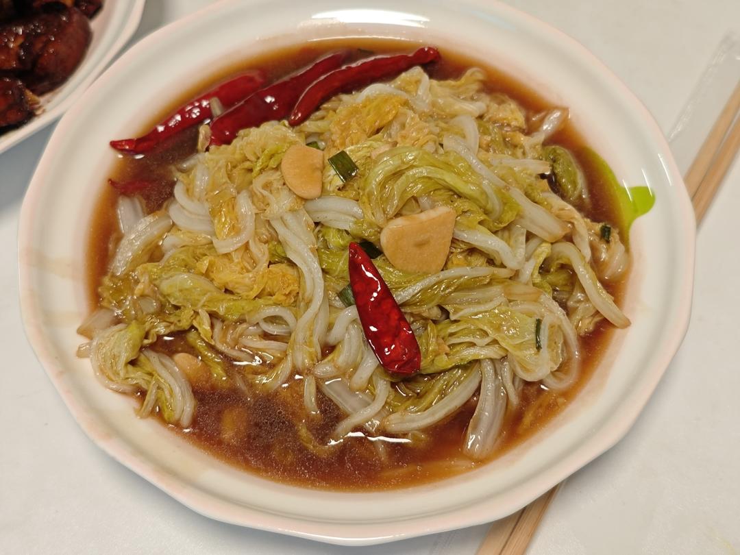 爆下饭的酸辣白菜（零难度）