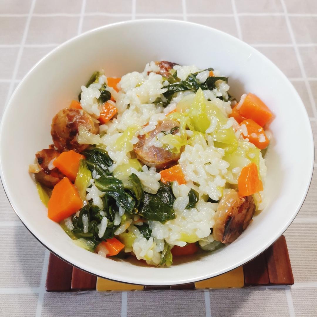 香肠菜饭