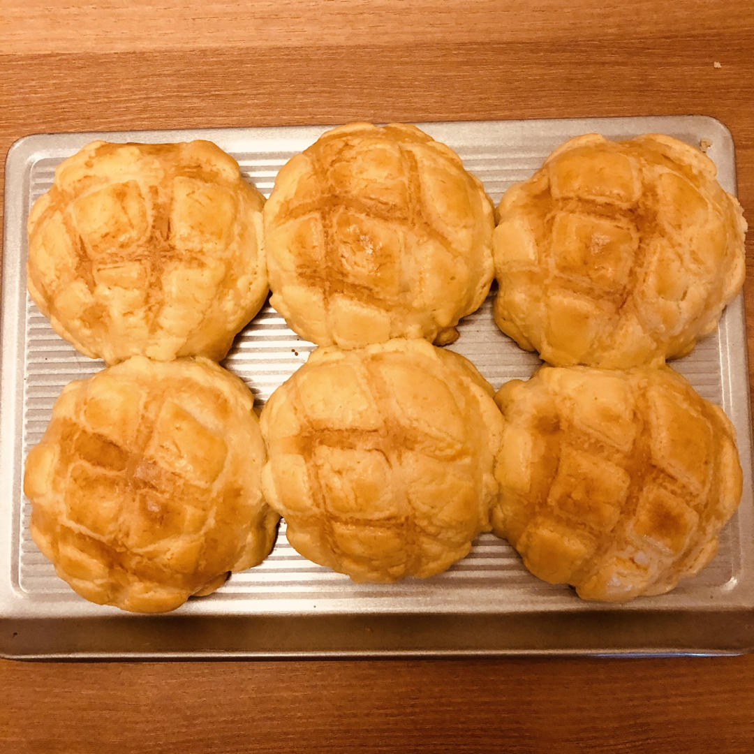 《Tinrry+》菠萝包（手揉教程）（帅帅小厨）