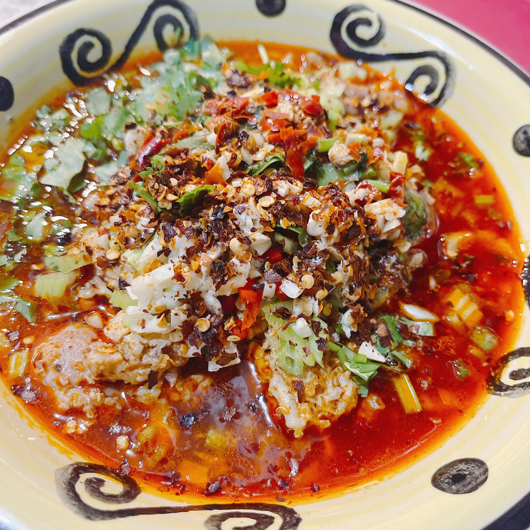 冒椒火辣-干拌脑花