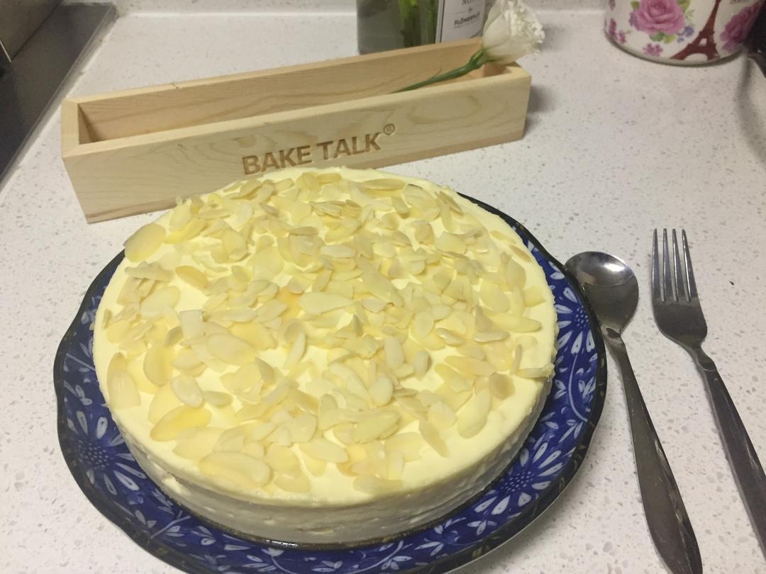 不用烘焙的杏仁芝士蛋糕 Cheese cake