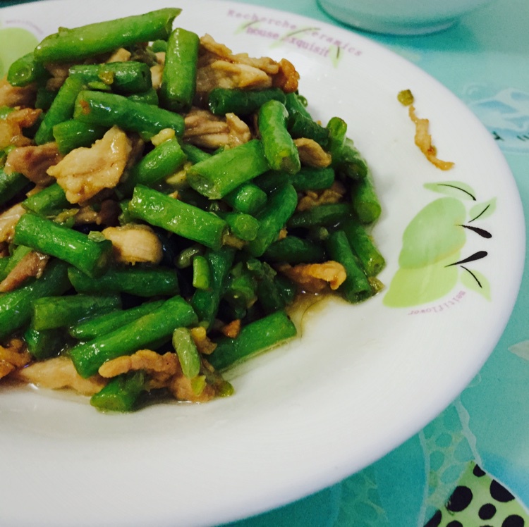 豇豆炒肉