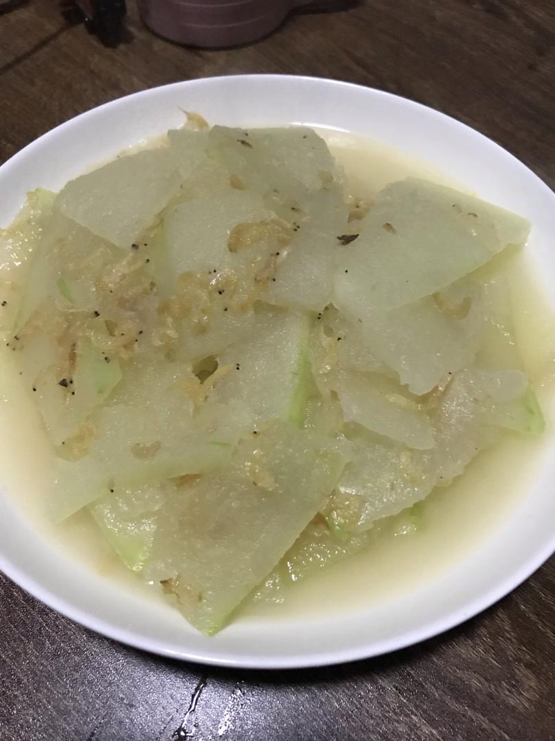 虾皮炒冬瓜