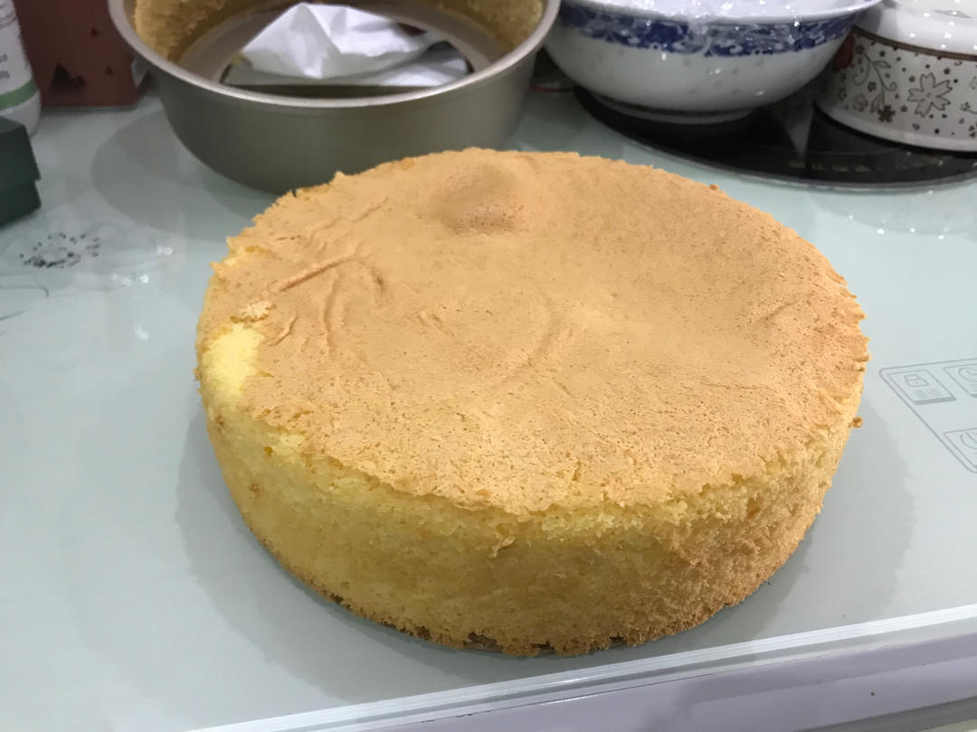 视频菜谱:原味戚风蛋糕8寸戚风蛋糕不裂