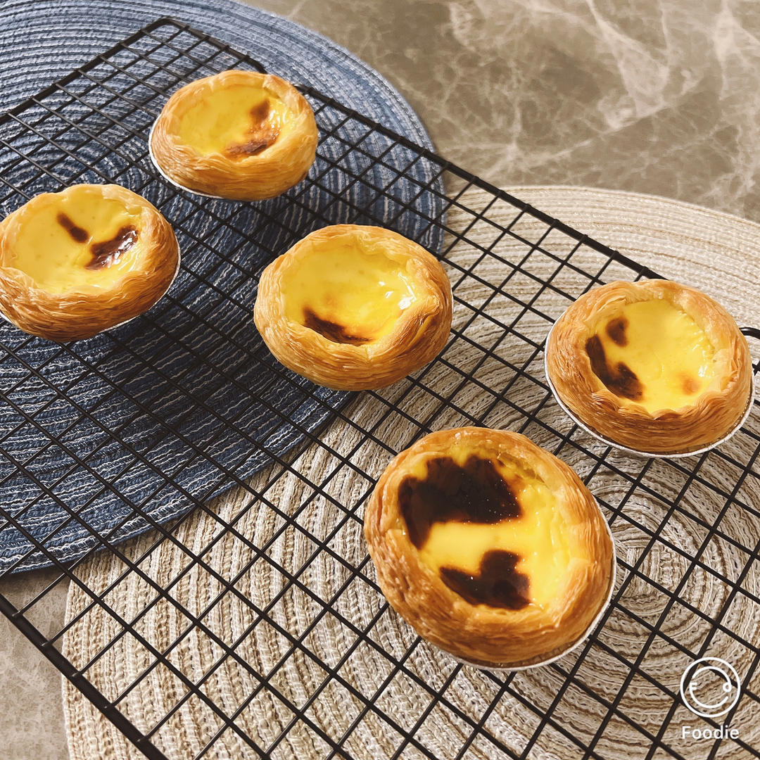 超完美味道超正的蛋挞配方，比KFC的还要嫩还要香~做过最好吃的蛋挞配方