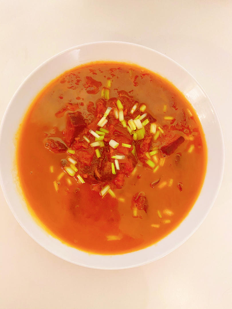 番茄炖牛腩