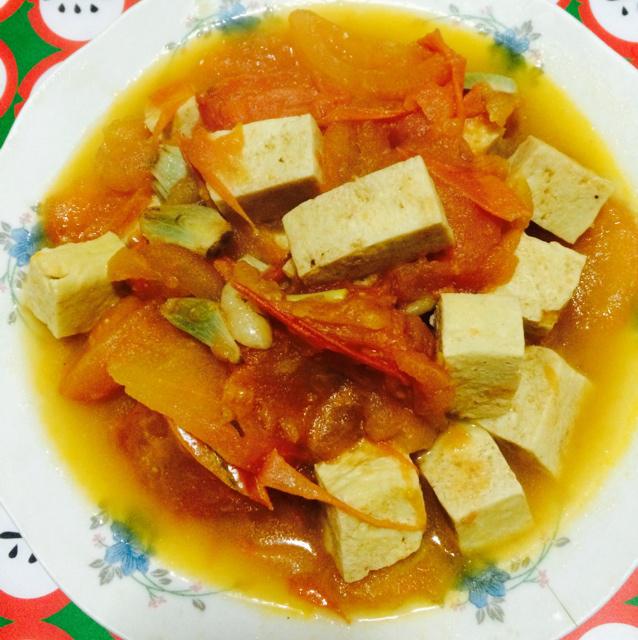 【西红柿烧冻豆腐图片】yang二胖_下厨房