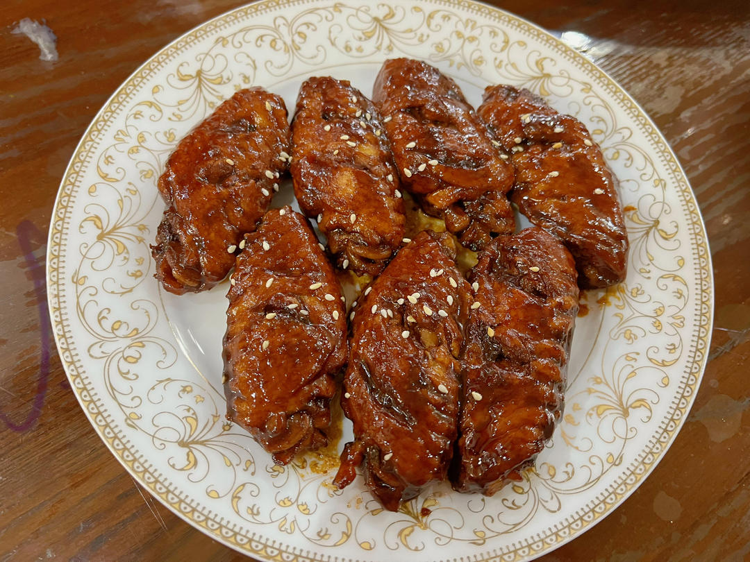 红烧鸡翅（酱鸡翅）
