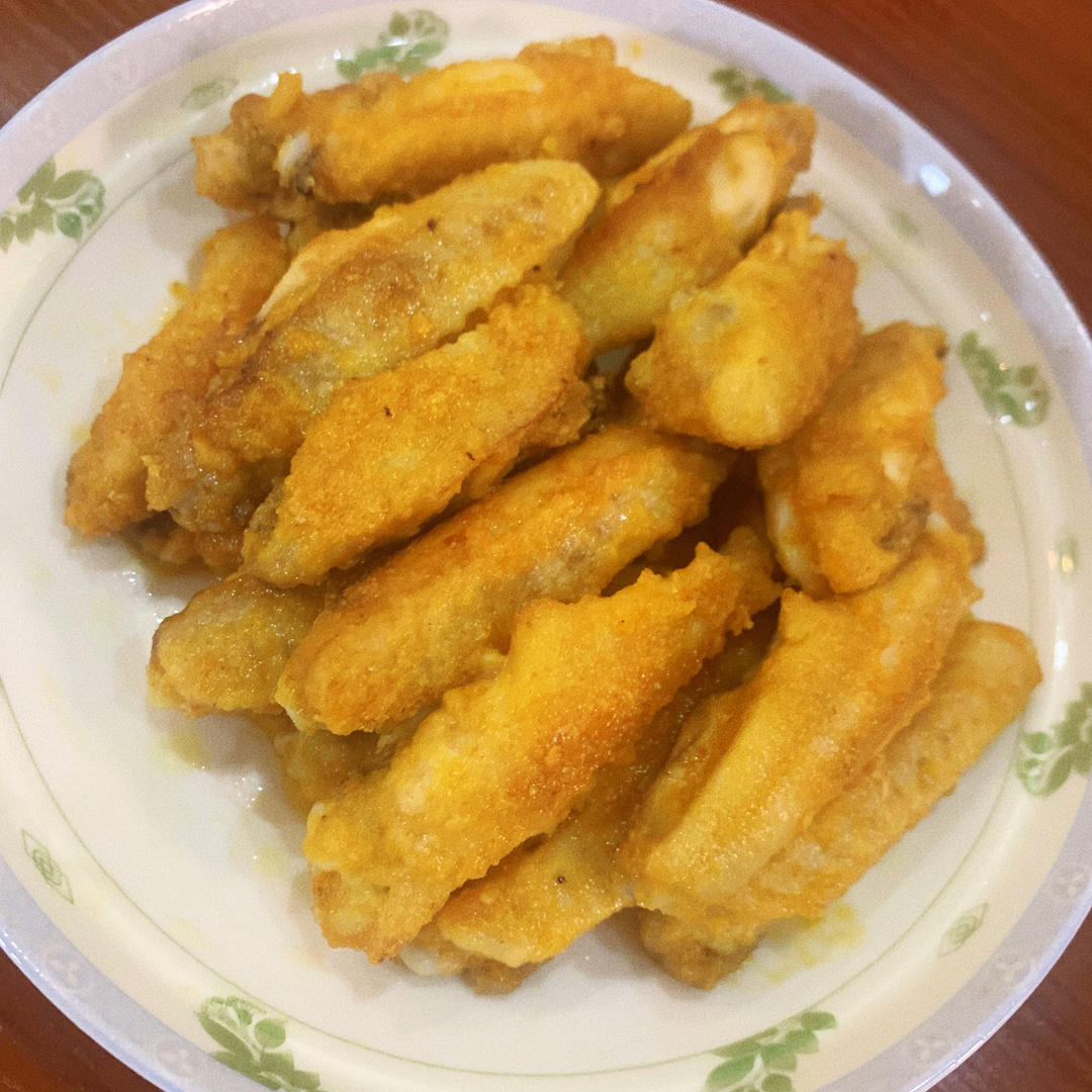 金沙鸡翅【咸蛋黄焗鸡翅】